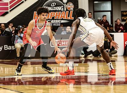 Thumbnail 1 in Paul VI vs. Christopher Columbus (Spalding Hoophall Classic) photogallery.
