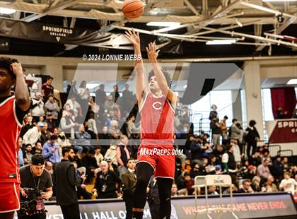 Thumbnail 3 in Paul VI vs. Christopher Columbus (Spalding Hoophall Classic) photogallery.