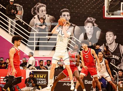 Thumbnail 2 in Paul VI vs. Christopher Columbus (Spalding Hoophall Classic) photogallery.