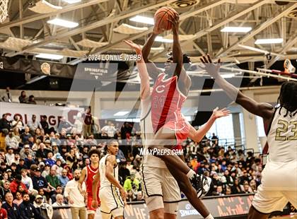 Thumbnail 3 in Paul VI vs. Christopher Columbus (Spalding Hoophall Classic) photogallery.