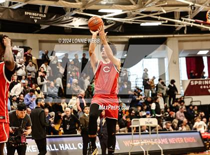 Thumbnail 2 in Paul VI vs. Christopher Columbus (Spalding Hoophall Classic) photogallery.
