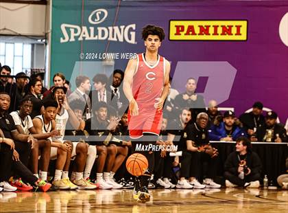 Thumbnail 3 in Paul VI vs. Christopher Columbus (Spalding Hoophall Classic) photogallery.