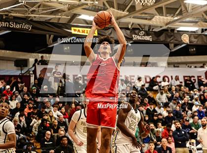 Thumbnail 1 in Paul VI vs. Christopher Columbus (Spalding Hoophall Classic) photogallery.