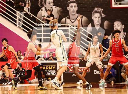Thumbnail 2 in Paul VI vs. Christopher Columbus (Spalding Hoophall Classic) photogallery.