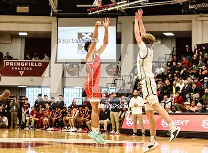 Thumbnail 3 in Paul VI vs. Christopher Columbus (Spalding Hoophall Classic) photogallery.