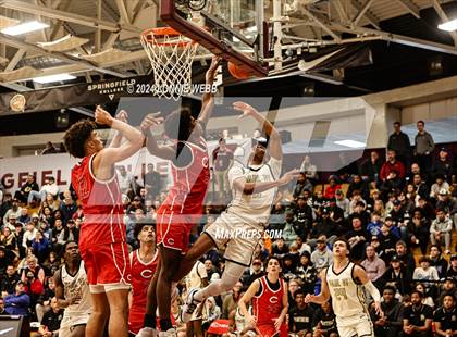 Thumbnail 3 in Paul VI vs. Christopher Columbus (Spalding Hoophall Classic) photogallery.