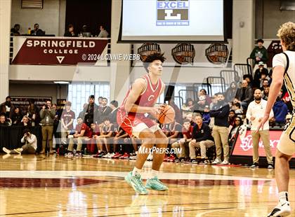 Thumbnail 3 in Paul VI vs. Christopher Columbus (Spalding Hoophall Classic) photogallery.