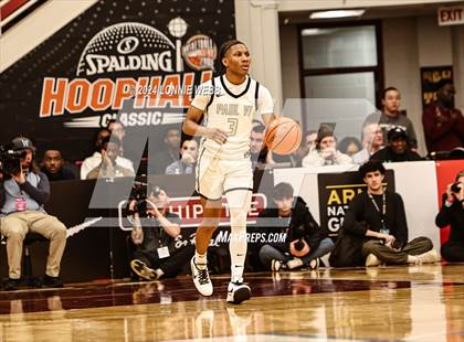 Thumbnail 2 in Paul VI vs. Christopher Columbus (Spalding Hoophall Classic) photogallery.