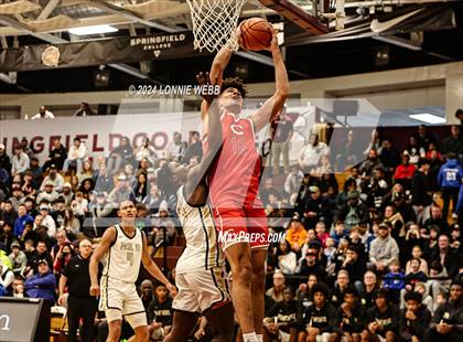 Thumbnail 2 in Paul VI vs. Christopher Columbus (Spalding Hoophall Classic) photogallery.