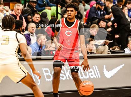 Thumbnail 2 in Paul VI vs. Christopher Columbus (Spalding Hoophall Classic) photogallery.