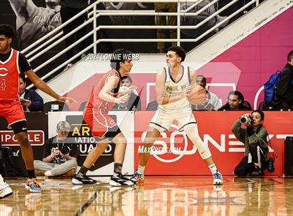 Thumbnail 2 in Paul VI vs. Christopher Columbus (Spalding Hoophall Classic) photogallery.