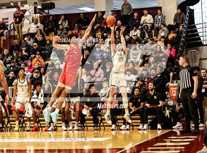 Thumbnail 3 in Paul VI vs. Christopher Columbus (Spalding Hoophall Classic) photogallery.