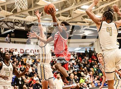 Thumbnail 1 in Paul VI vs. Christopher Columbus (Spalding Hoophall Classic) photogallery.