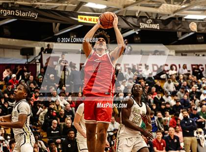 Thumbnail 3 in Paul VI vs. Christopher Columbus (Spalding Hoophall Classic) photogallery.