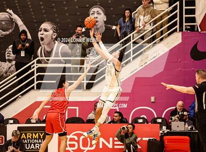 Thumbnail 3 in Paul VI vs. Christopher Columbus (Spalding Hoophall Classic) photogallery.