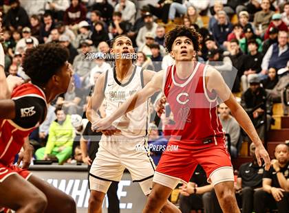 Thumbnail 3 in Paul VI vs. Christopher Columbus (Spalding Hoophall Classic) photogallery.