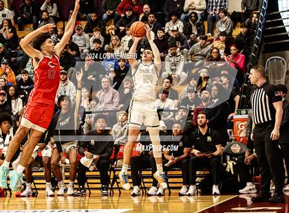 Thumbnail 2 in Paul VI vs. Christopher Columbus (Spalding Hoophall Classic) photogallery.
