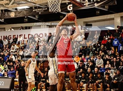 Thumbnail 3 in Paul VI vs. Christopher Columbus (Spalding Hoophall Classic) photogallery.