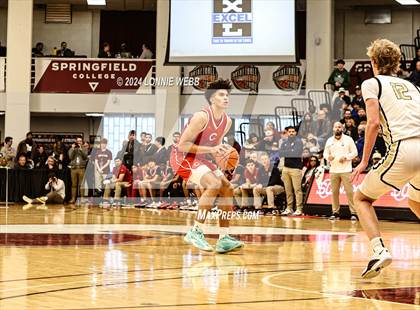 Thumbnail 1 in Paul VI vs. Christopher Columbus (Spalding Hoophall Classic) photogallery.