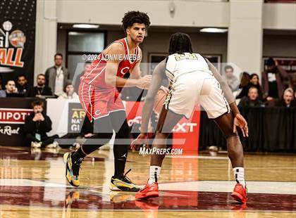 Thumbnail 3 in Paul VI vs. Christopher Columbus (Spalding Hoophall Classic) photogallery.
