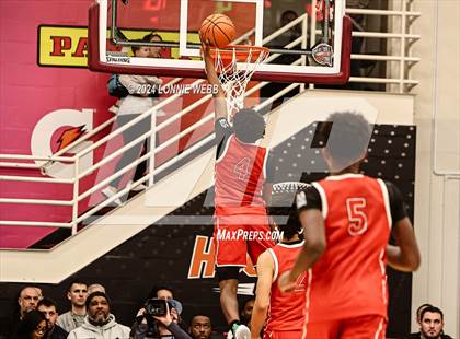 Thumbnail 1 in Paul VI vs. Christopher Columbus (Spalding Hoophall Classic) photogallery.