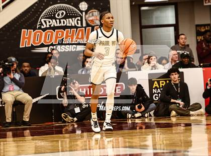 Thumbnail 1 in Paul VI vs. Christopher Columbus (Spalding Hoophall Classic) photogallery.
