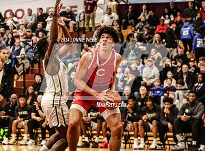Thumbnail 2 in Paul VI vs. Christopher Columbus (Spalding Hoophall Classic) photogallery.