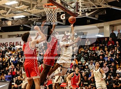Thumbnail 2 in Paul VI vs. Christopher Columbus (Spalding Hoophall Classic) photogallery.