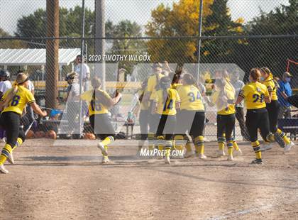 Thumbnail 3 in North Platte vs Bellevue East (NSAA A4 District Playoff) photogallery.