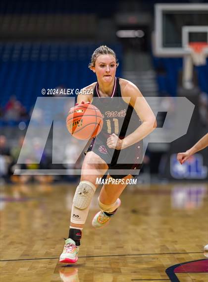Thumbnail 2 in Goldthwaite vs. Martins Mill (UIL 2A Basketball Semifinal) photogallery.