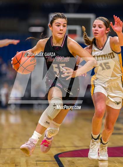 Thumbnail 2 in Goldthwaite vs. Martins Mill (UIL 2A Basketball Semifinal) photogallery.