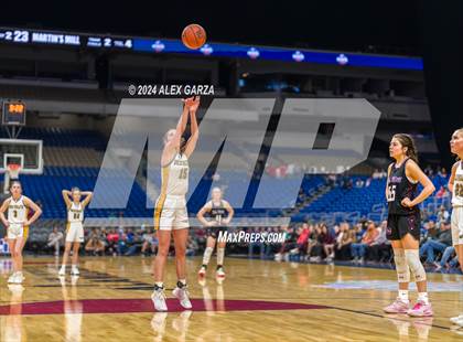 Thumbnail 2 in Goldthwaite vs. Martins Mill (UIL 2A Basketball Semifinal) photogallery.