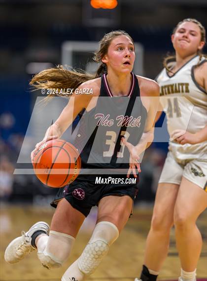 Thumbnail 3 in Goldthwaite vs. Martins Mill (UIL 2A Basketball Semifinal) photogallery.
