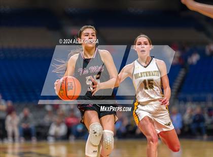 Thumbnail 3 in Goldthwaite vs. Martins Mill (UIL 2A Basketball Semifinal) photogallery.