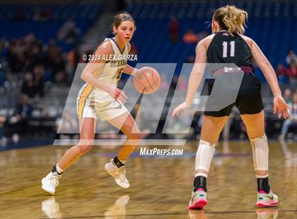 Thumbnail 3 in Goldthwaite vs. Martins Mill (UIL 2A Basketball Semifinal) photogallery.