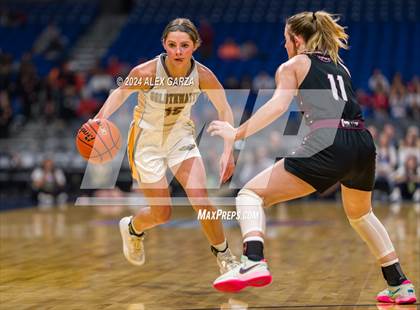 Thumbnail 1 in Goldthwaite vs. Martins Mill (UIL 2A Basketball Semifinal) photogallery.