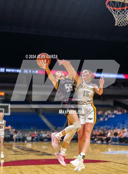 Thumbnail 1 in Goldthwaite vs. Martins Mill (UIL 2A Basketball Semifinal) photogallery.