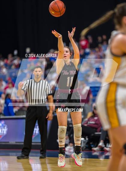 Thumbnail 3 in Goldthwaite vs. Martins Mill (UIL 2A Basketball Semifinal) photogallery.
