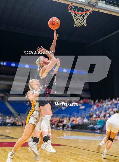 Thumbnail 3 in Goldthwaite vs. Martins Mill (UIL 2A Basketball Semifinal) photogallery.