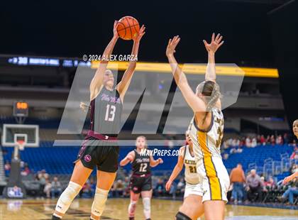 Thumbnail 3 in Goldthwaite vs. Martins Mill (UIL 2A Basketball Semifinal) photogallery.