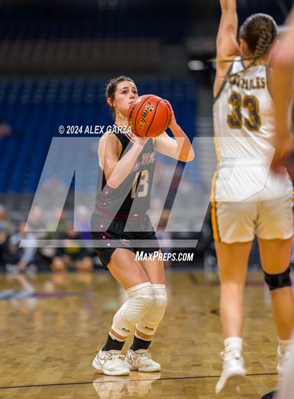 Thumbnail 1 in Goldthwaite vs. Martins Mill (UIL 2A Basketball Semifinal) photogallery.
