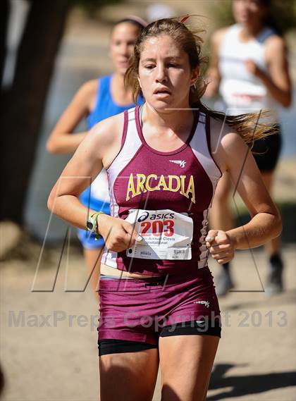 Thumbnail 3 in Clovis Invitational (Girls Varsity Division 1) photogallery.