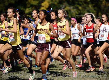 Thumbnail 2 in Clovis Invitational (Girls Varsity Division 1) photogallery.