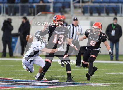 Thumbnail 2 in Carey vs. Coldwater (OHSAA D6 Final) photogallery.