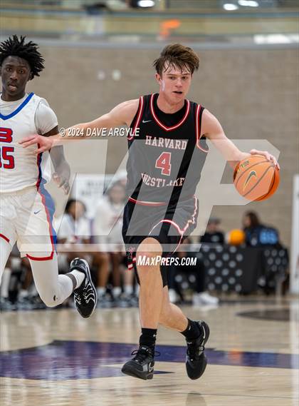 Thumbnail 3 in Harvard-Westlake vs. Bartlett (Holiday Hoopfest) photogallery.