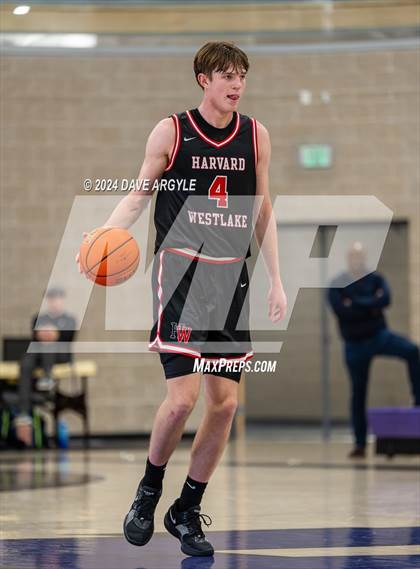 Thumbnail 1 in Harvard-Westlake vs. Bartlett (Holiday Hoopfest) photogallery.