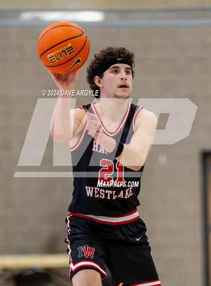 Thumbnail 3 in Harvard-Westlake vs. Bartlett (Holiday Hoopfest) photogallery.