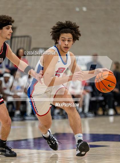 Thumbnail 2 in Harvard-Westlake vs. Bartlett (Holiday Hoopfest) photogallery.