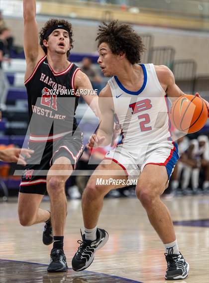 Thumbnail 1 in Harvard-Westlake vs. Bartlett (Holiday Hoopfest) photogallery.