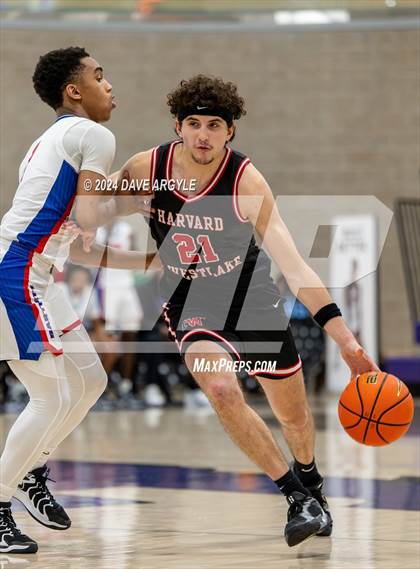 Thumbnail 3 in Harvard-Westlake vs. Bartlett (Holiday Hoopfest) photogallery.